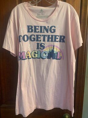 Being Together Is Magical Disney  XL Short Sleeve T Shirt